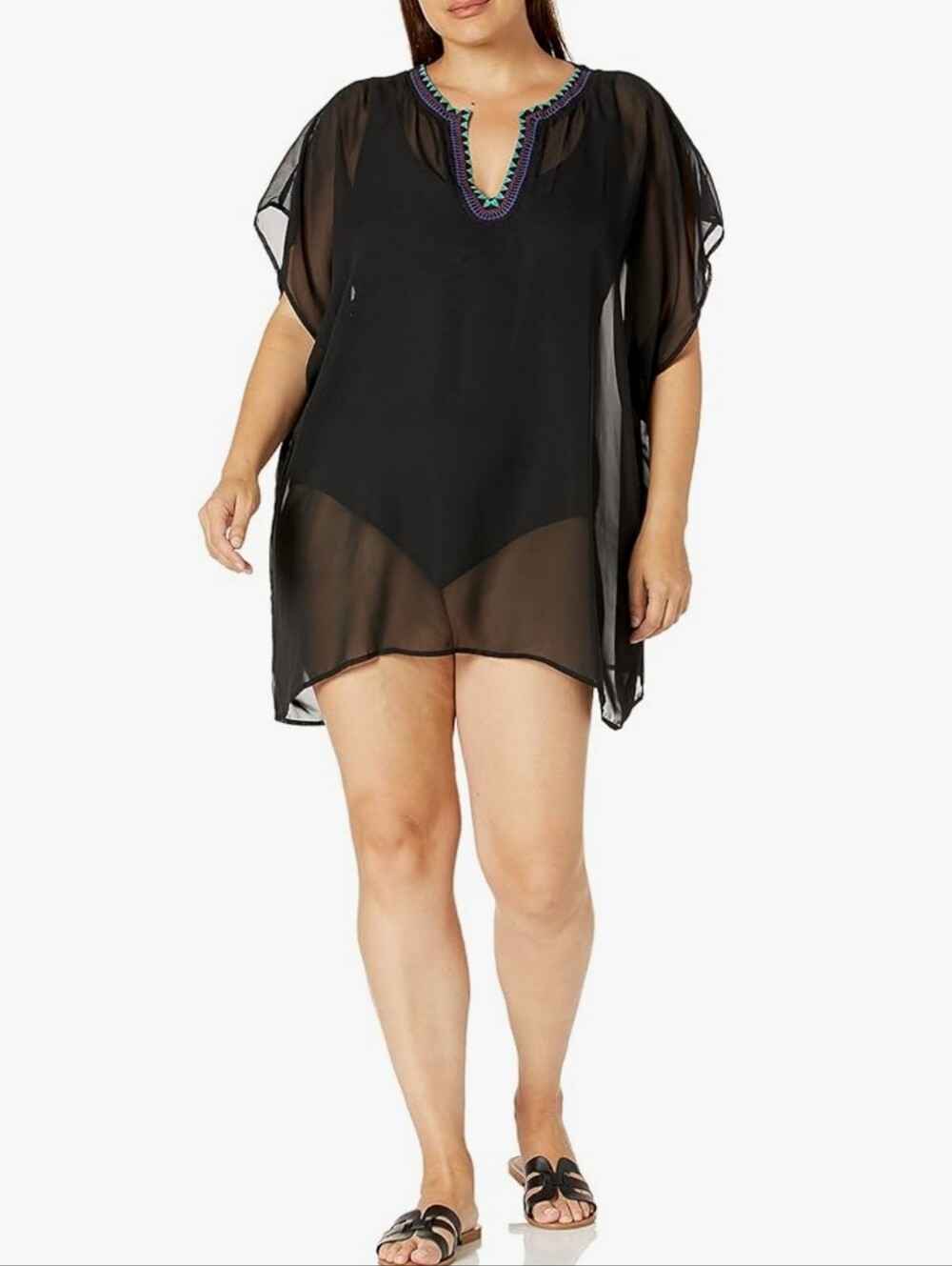 NWOT Sheer Tunic Coverup